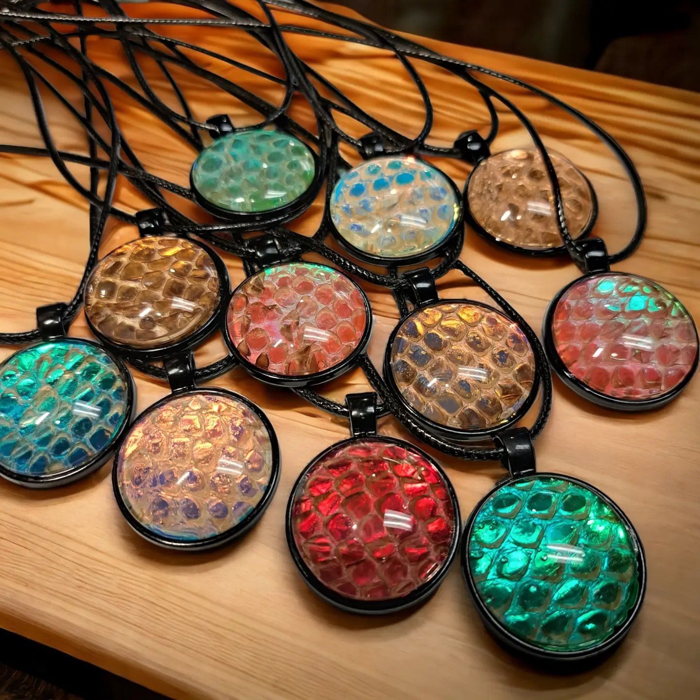 Real Snakeskin Necklace