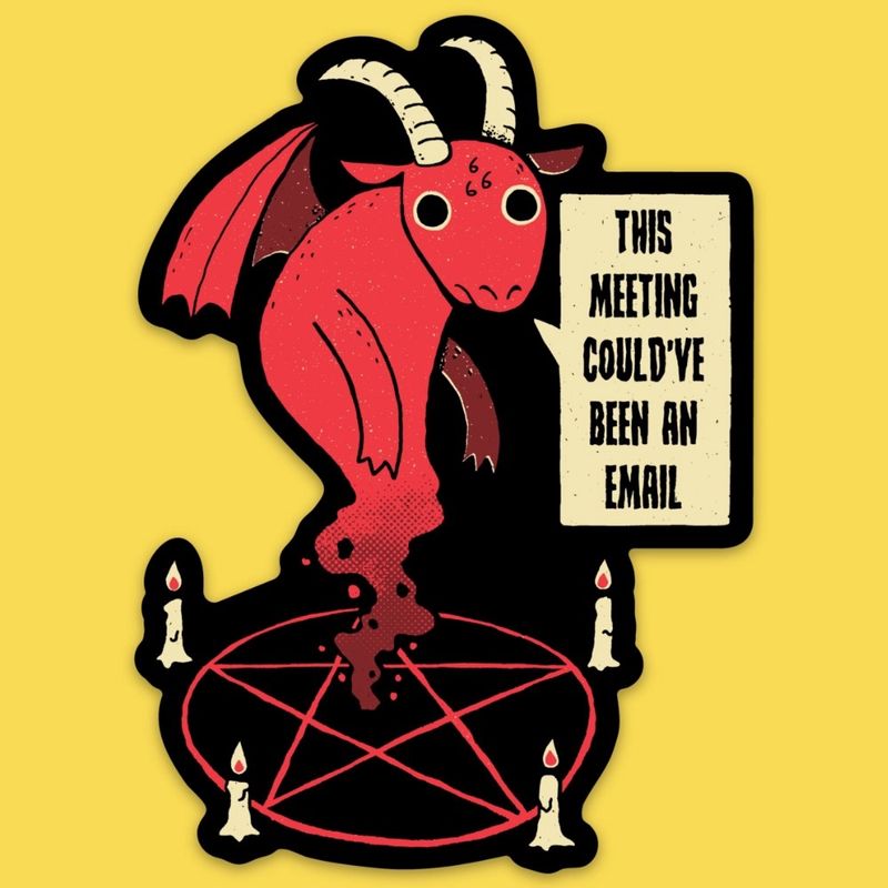 This Meeting Sticker