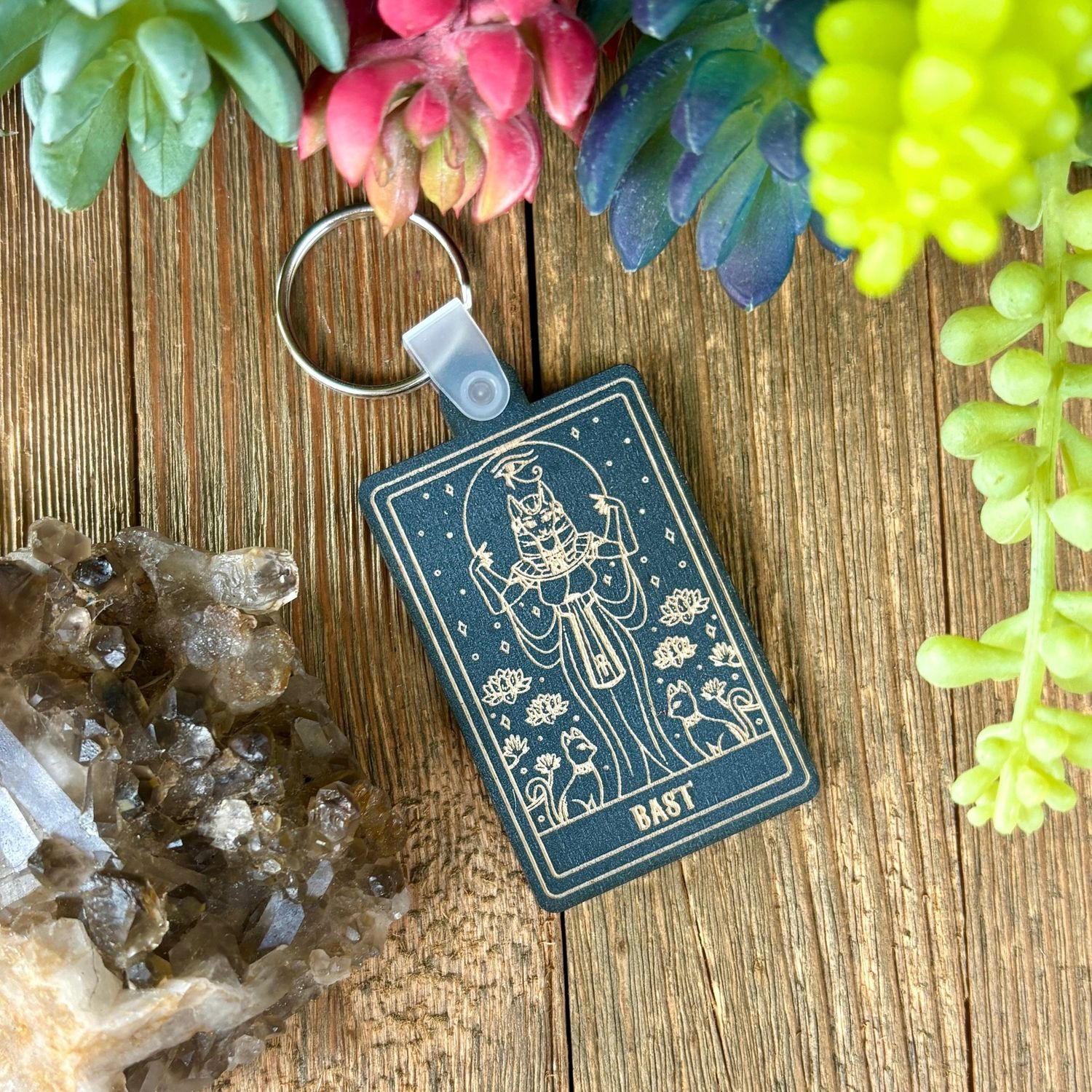 Bast Keychain