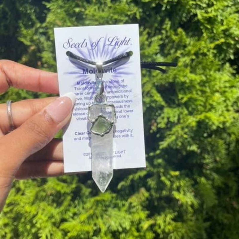 SOL Moldavite Necklace