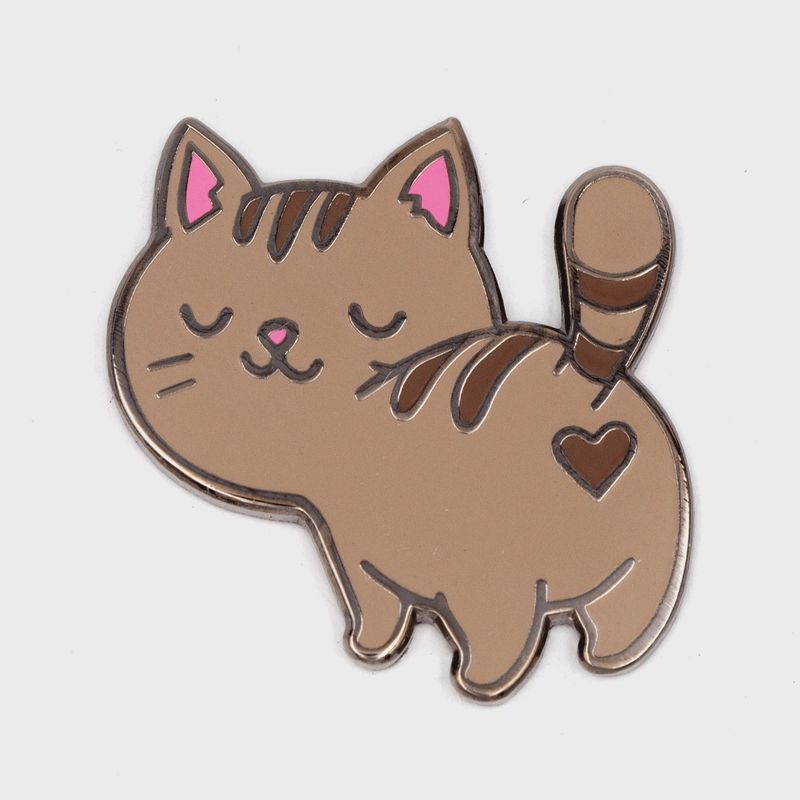 Cat Butt  Enamel Pin
