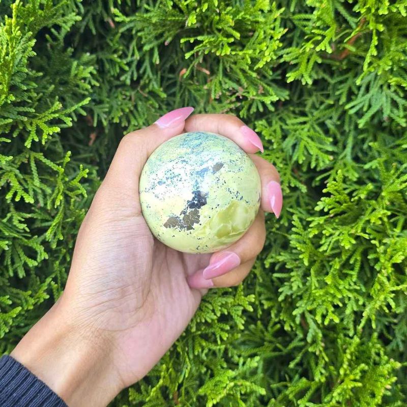 Peruvian Serpentine Sphere