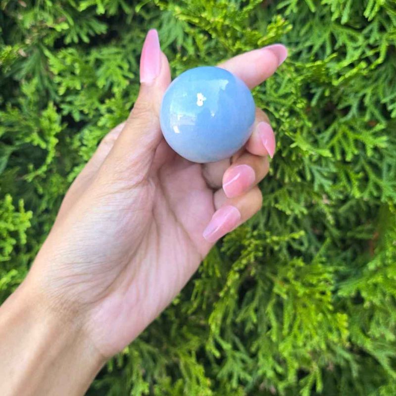 Angelite Sphere