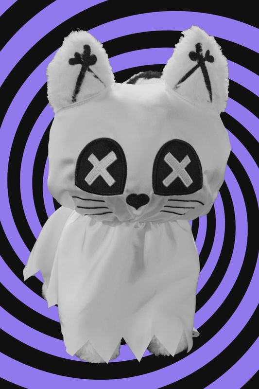 Ghost Kitty Plushie