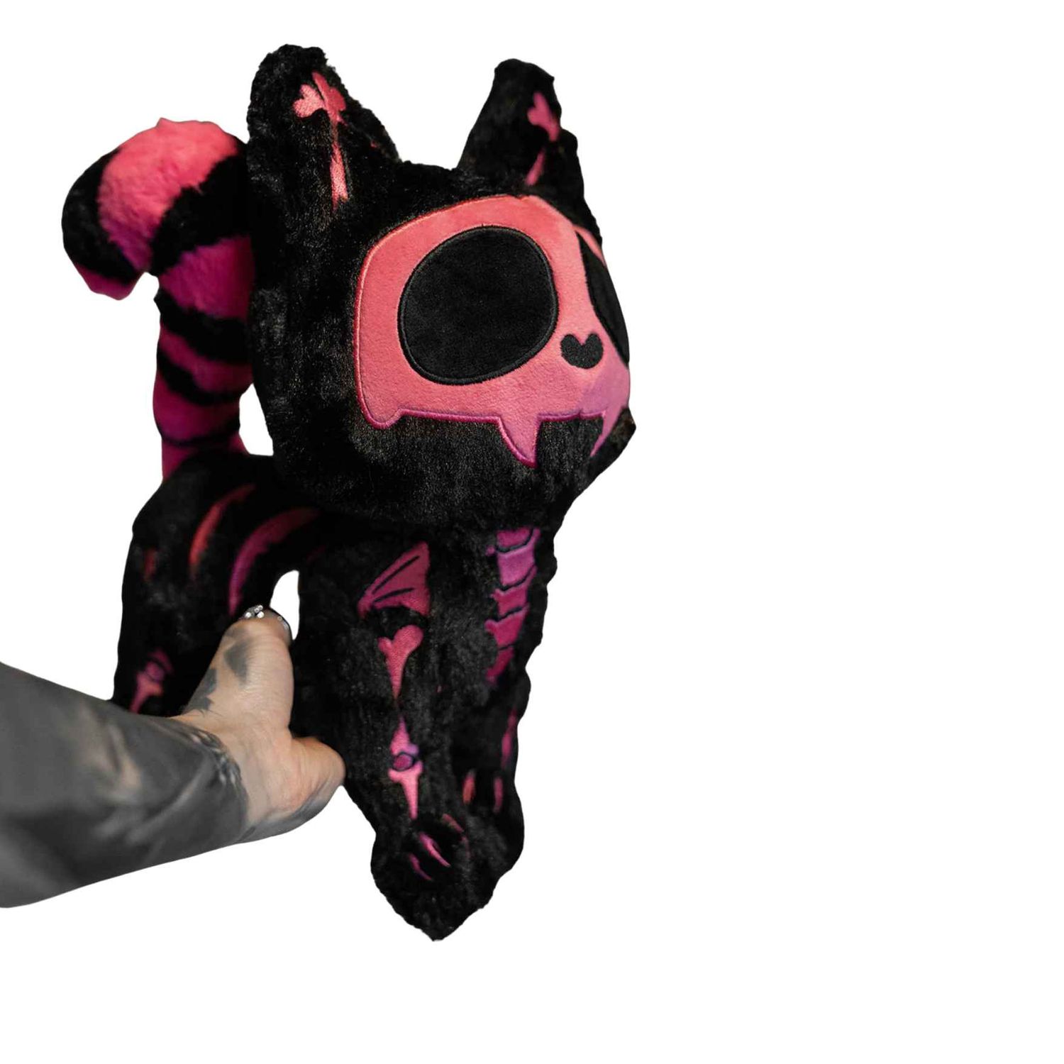 Skeleton Kitty Pink Bones