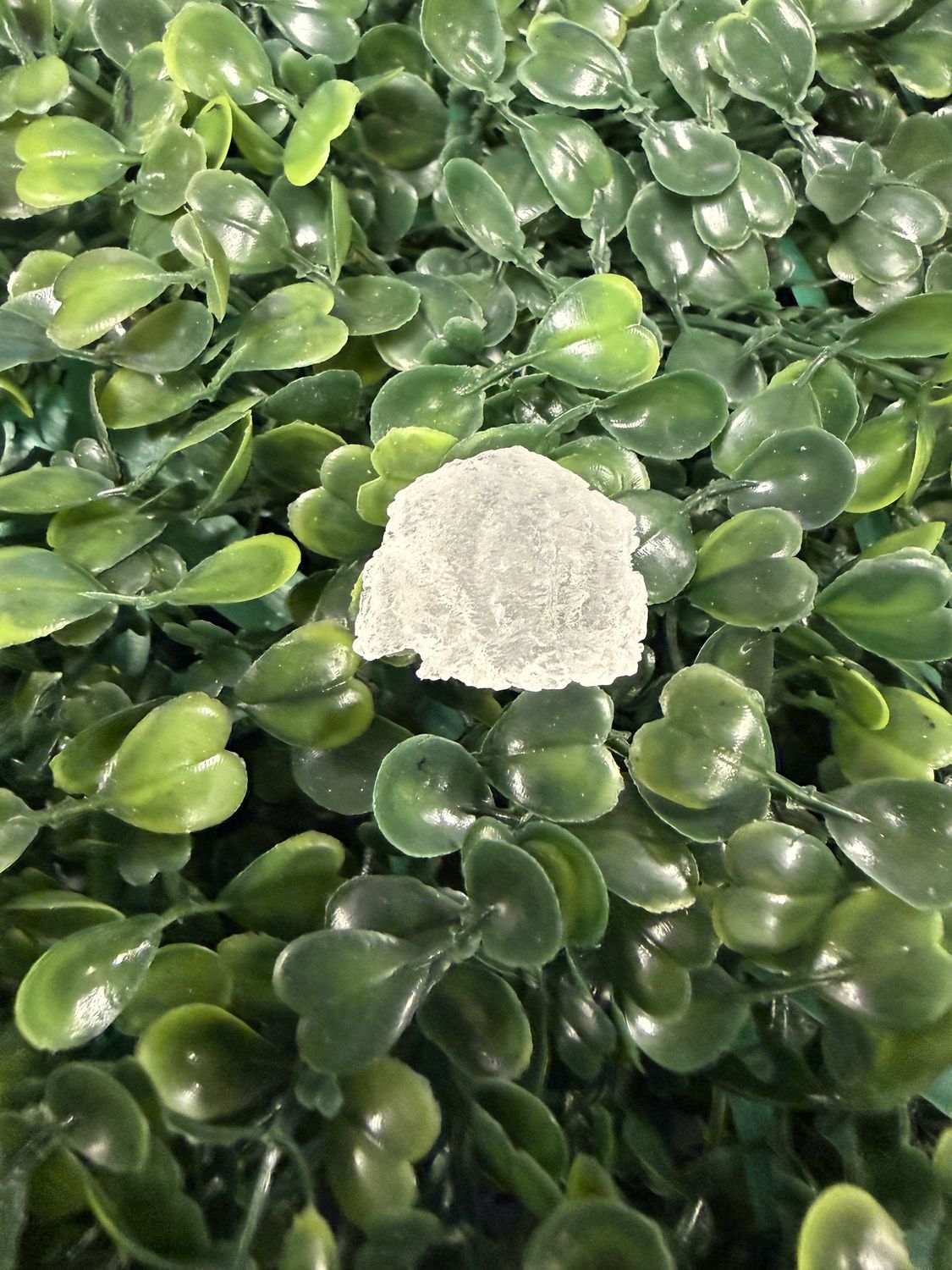 White Moldavite Calcite 5.56g