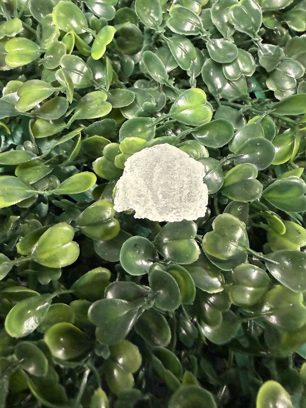 White Moldavite Calcite 5.56g