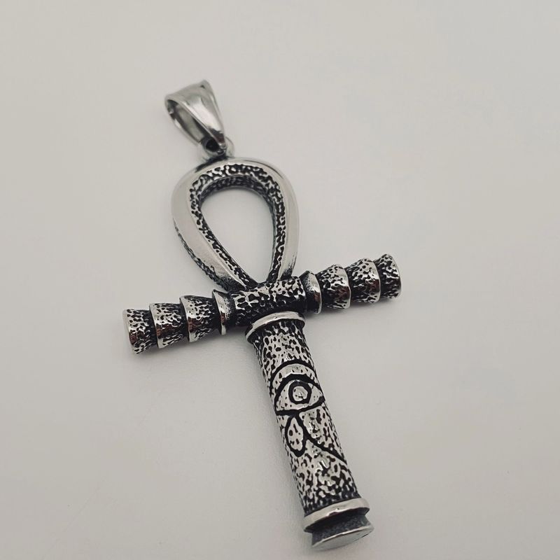 Stainless Steel Ankh Pendant