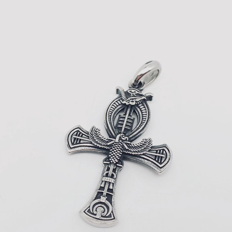Stainless Steel Egyptian Ankh Pendant