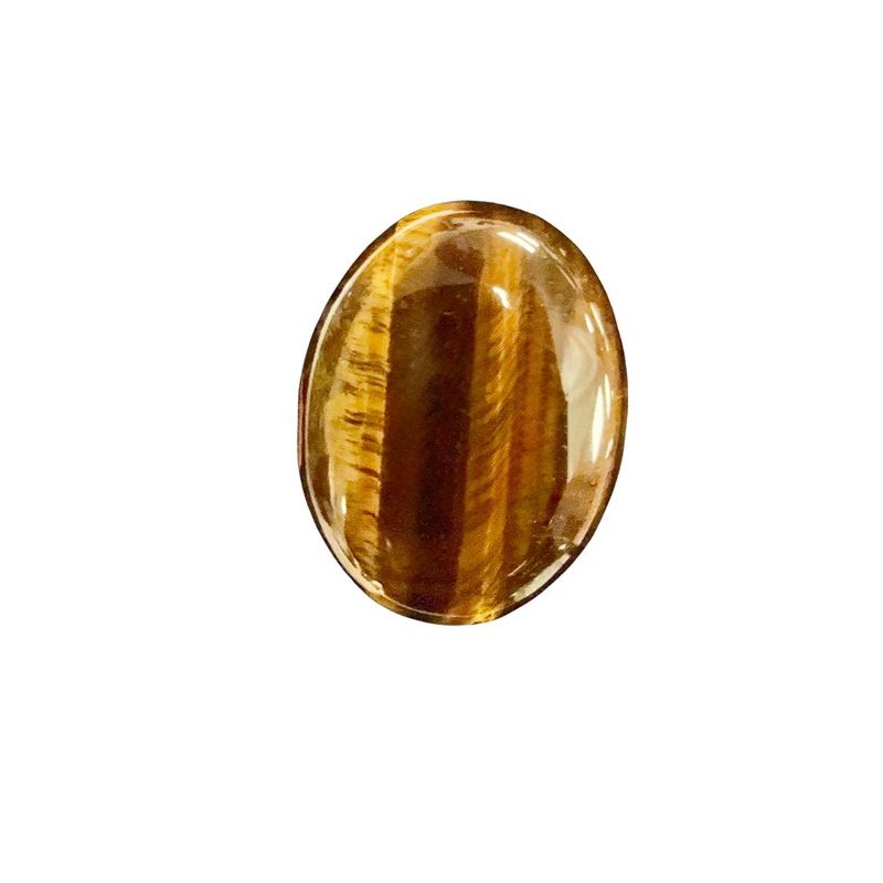 Tigers Eye Palm Stone