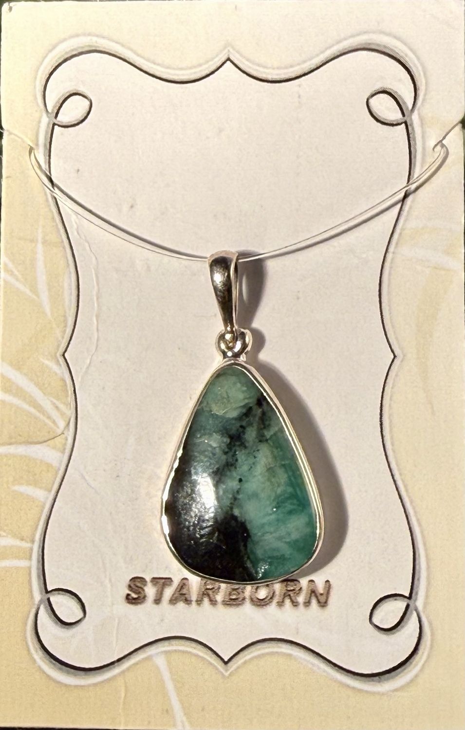 Emerald Drop Pendant