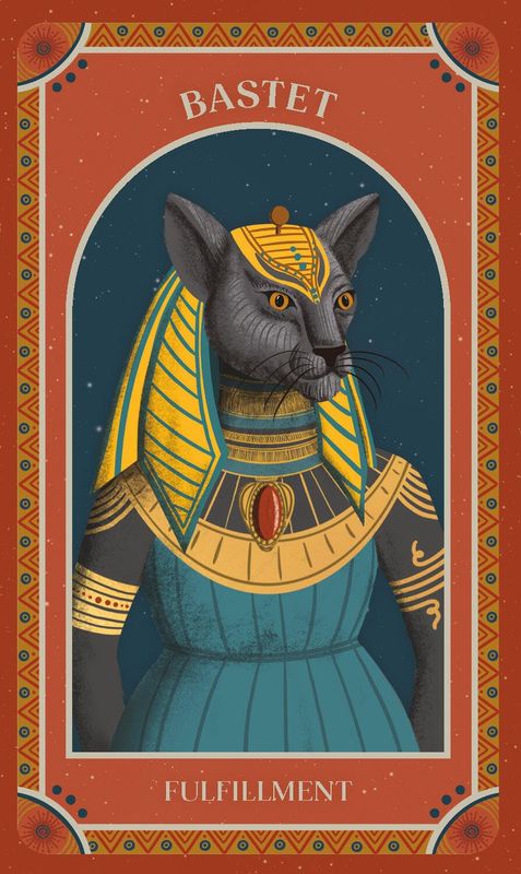 Cat Gods, Goddesses, Deities and Demons Oracle Deck