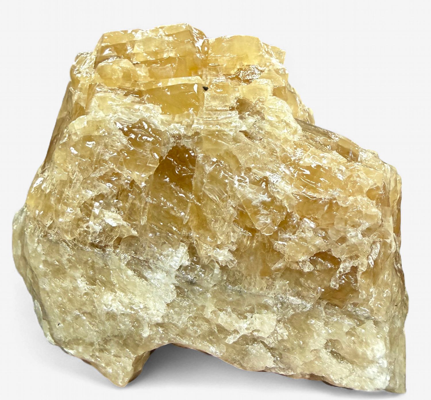 Honey Calcite Chunk