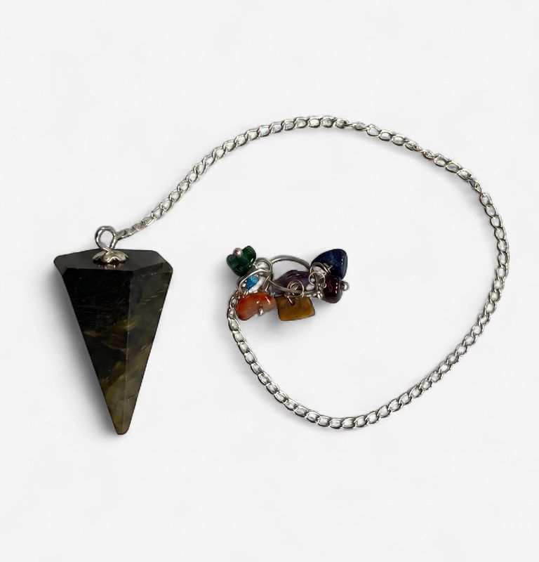 Labradorite Chakra Pendulum