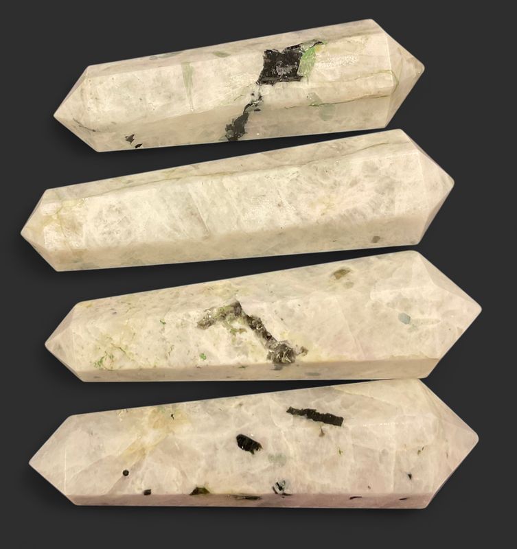 Rainbow Moonstone Wand