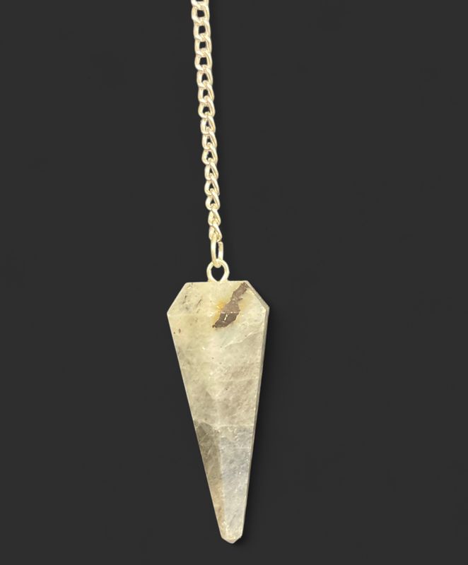 White Labradorite Pendulum