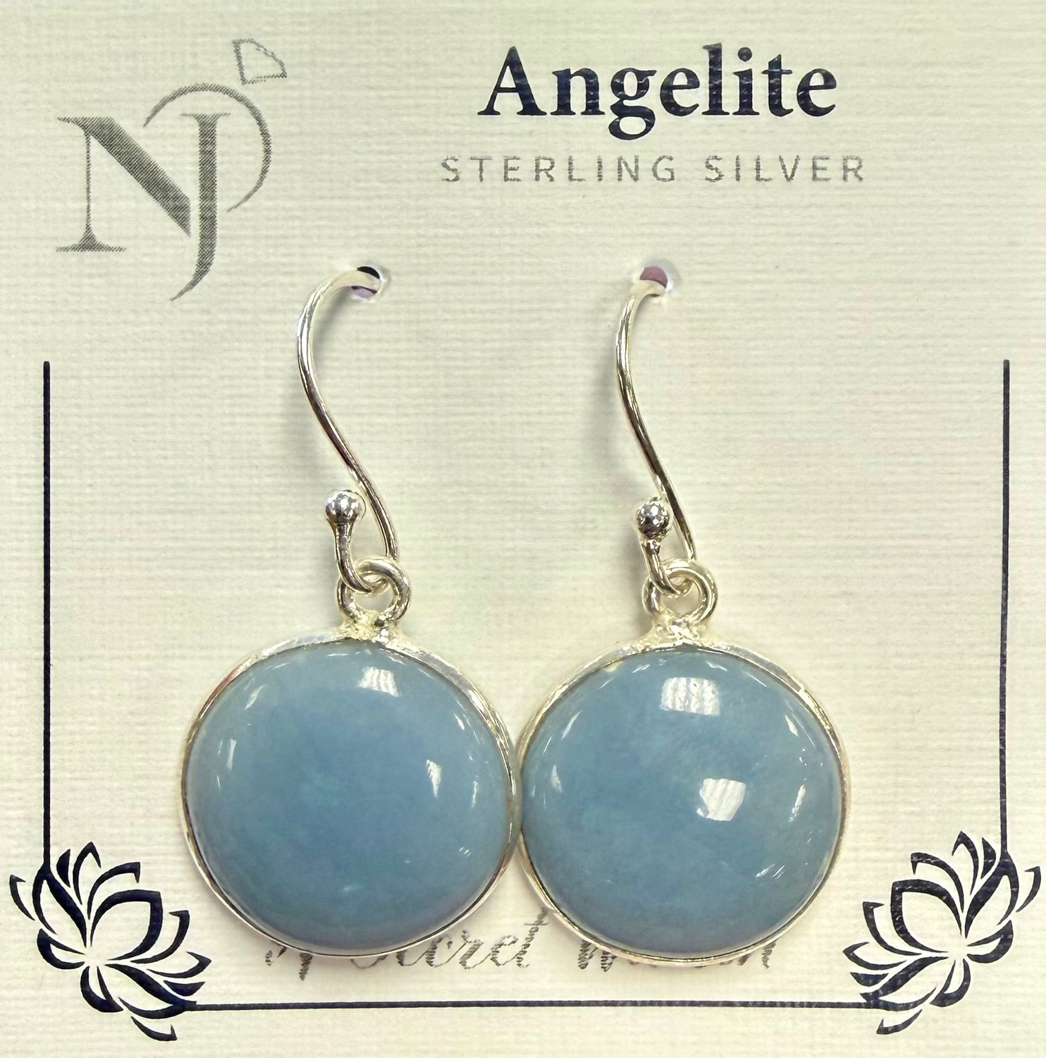 Angelite Dangle Earrings