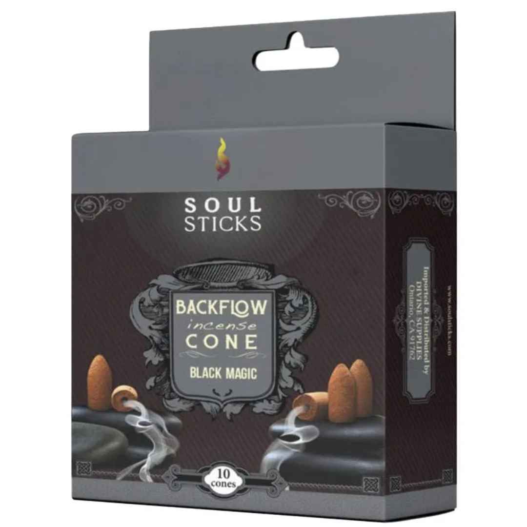 Black Ice Soul Sticks Backflow Incense