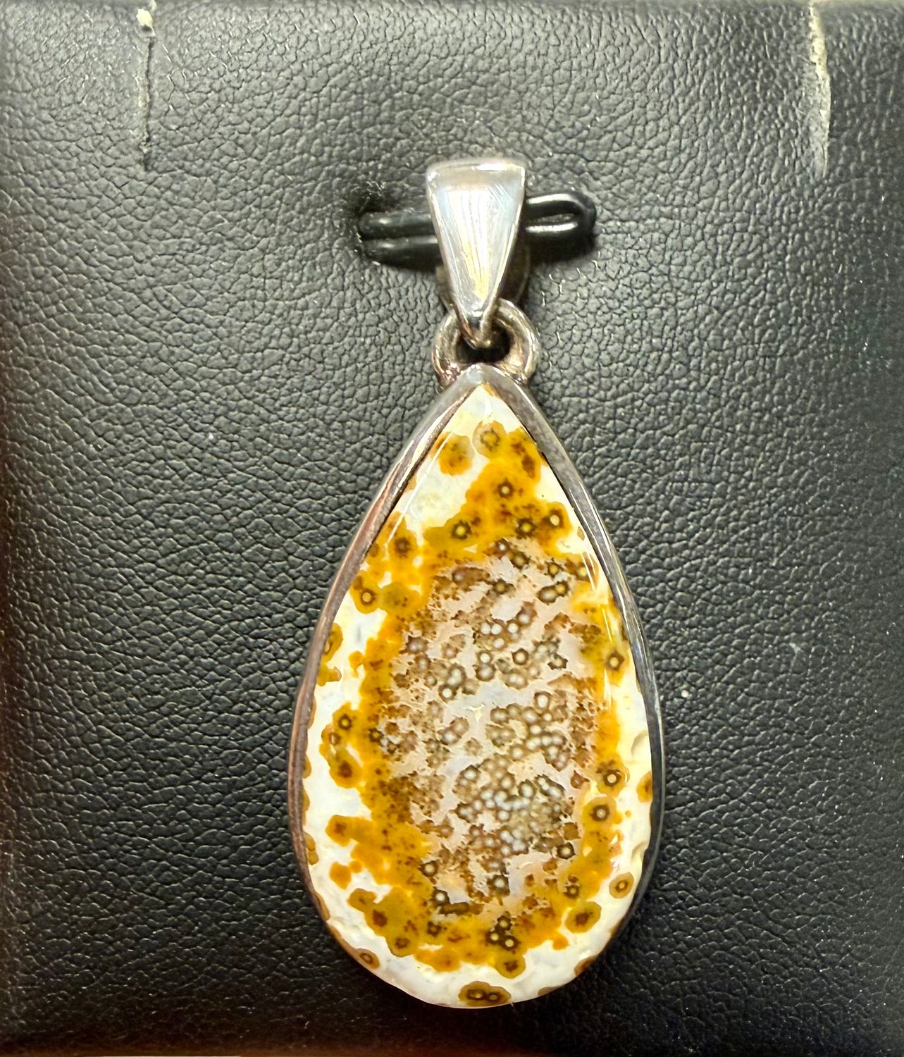 Ocean Jasper Sterling Pendant 60