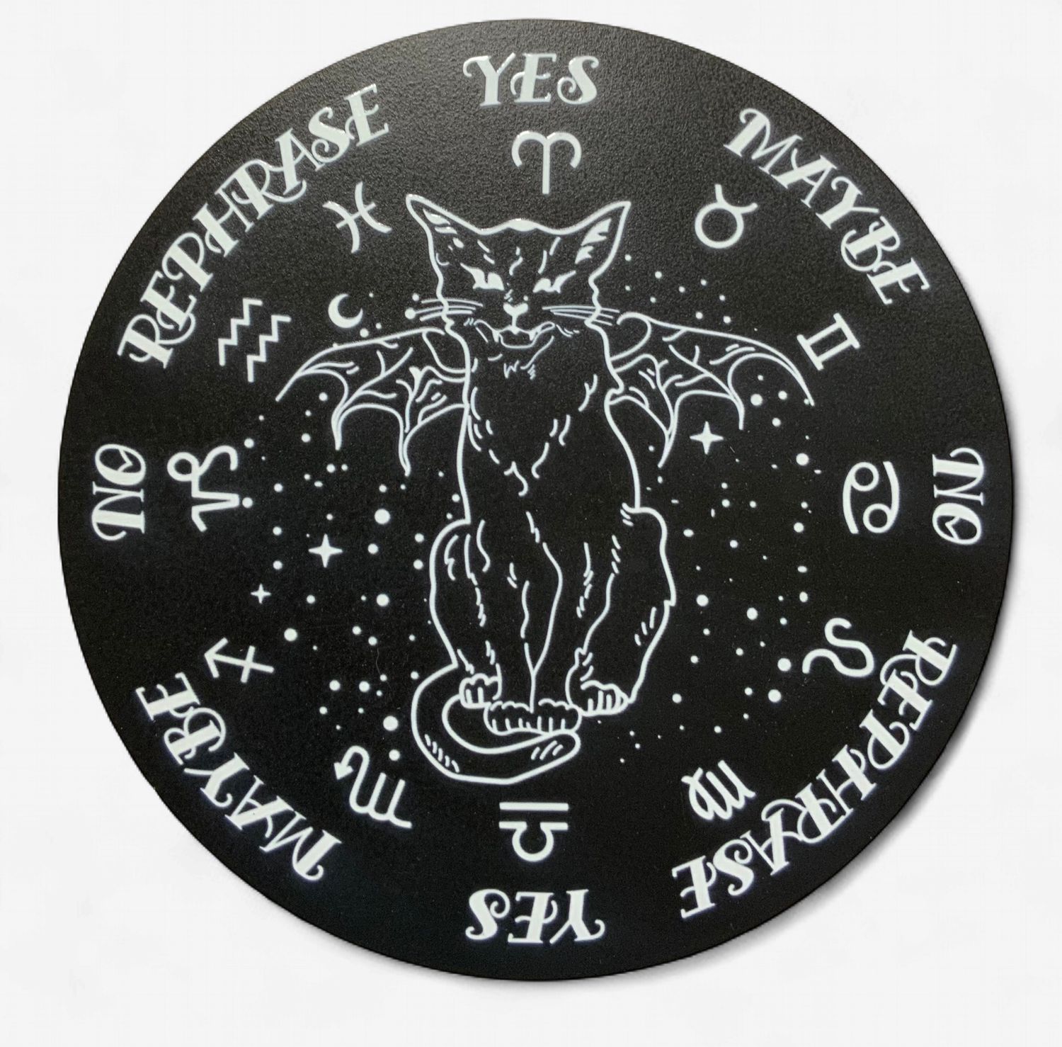 Winged Cat Pendulum Board