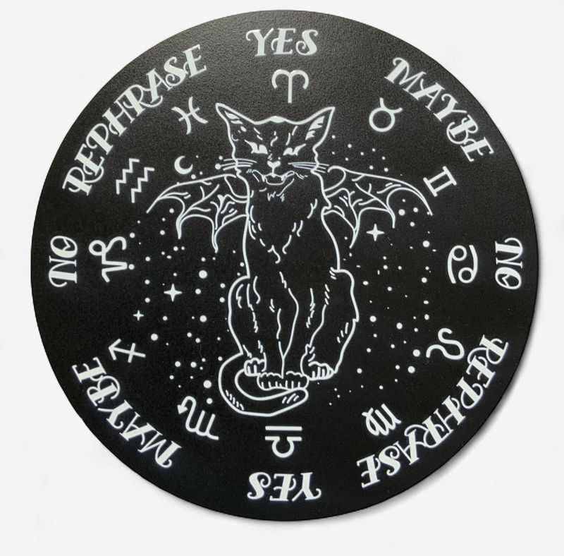 Winged Cat Pendulum Board