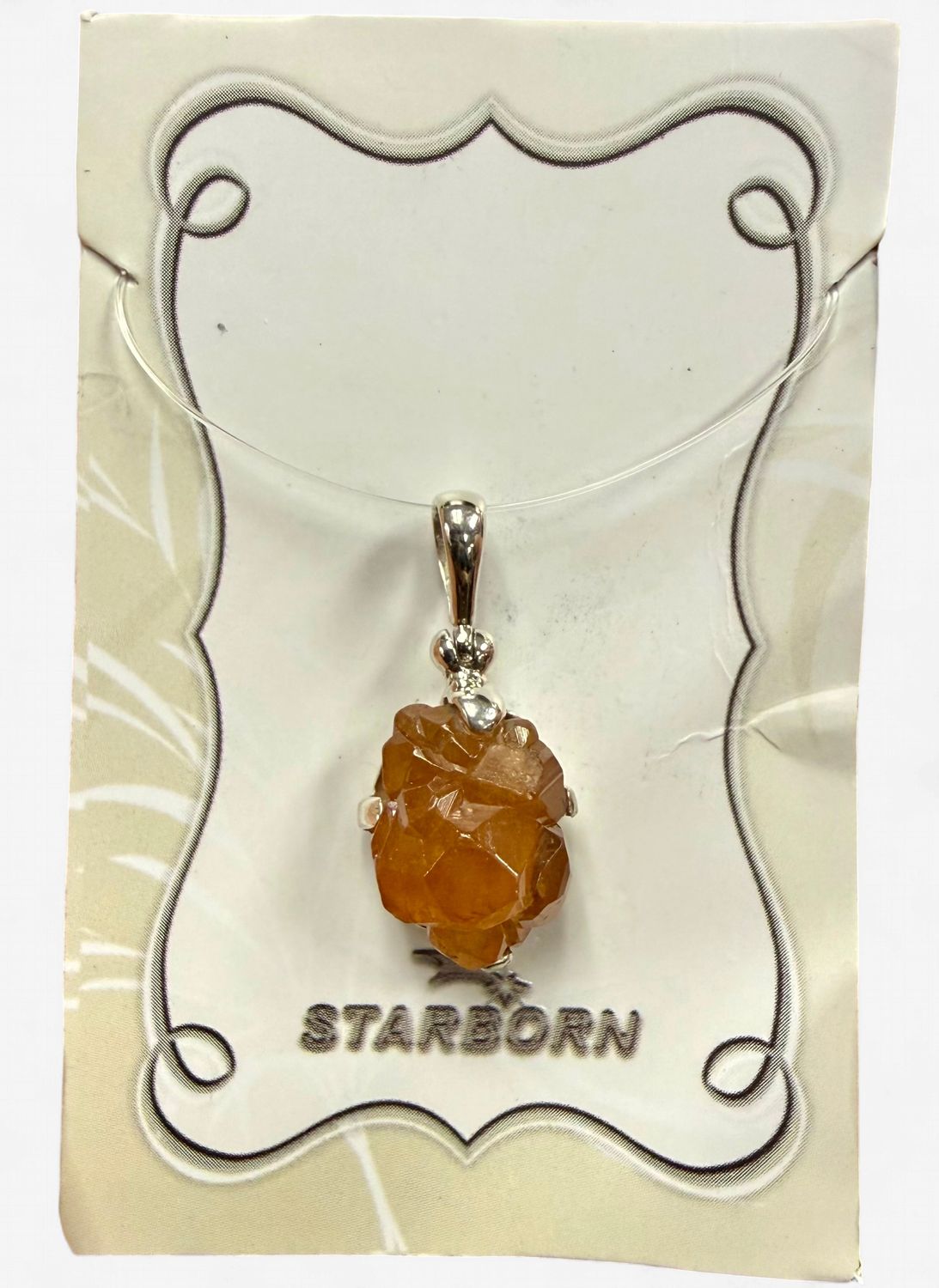 Spessarite Garnet Pendant