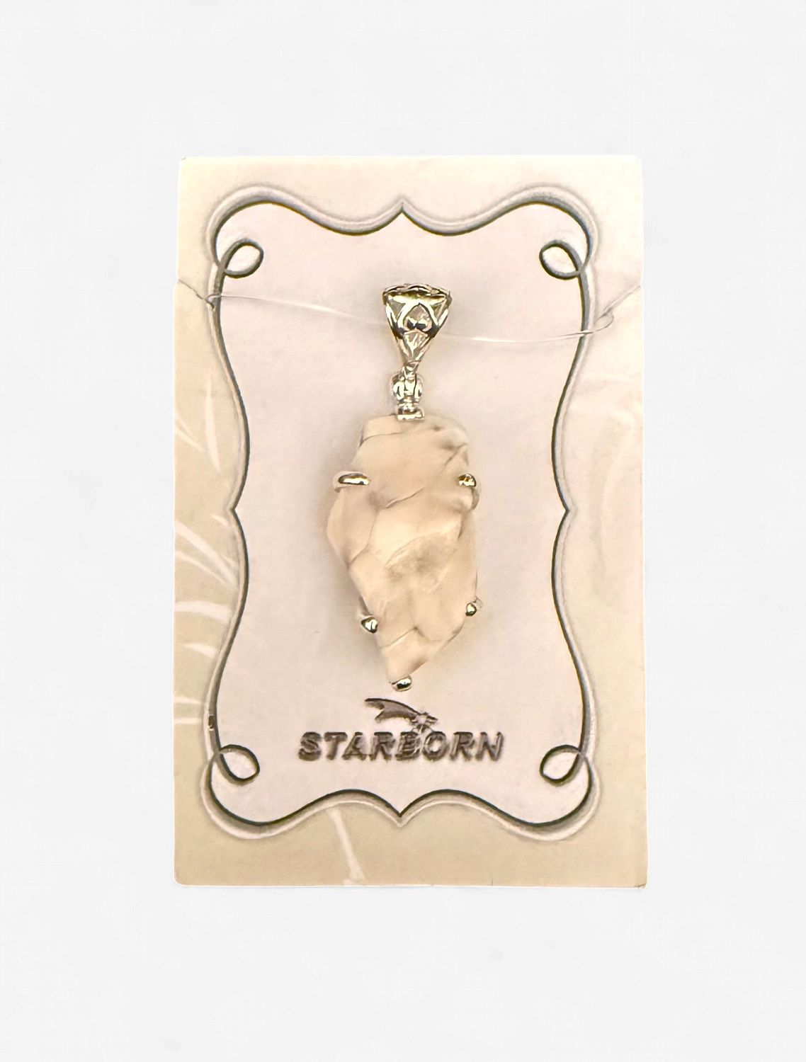 Pink Natrolite Natural Pendant