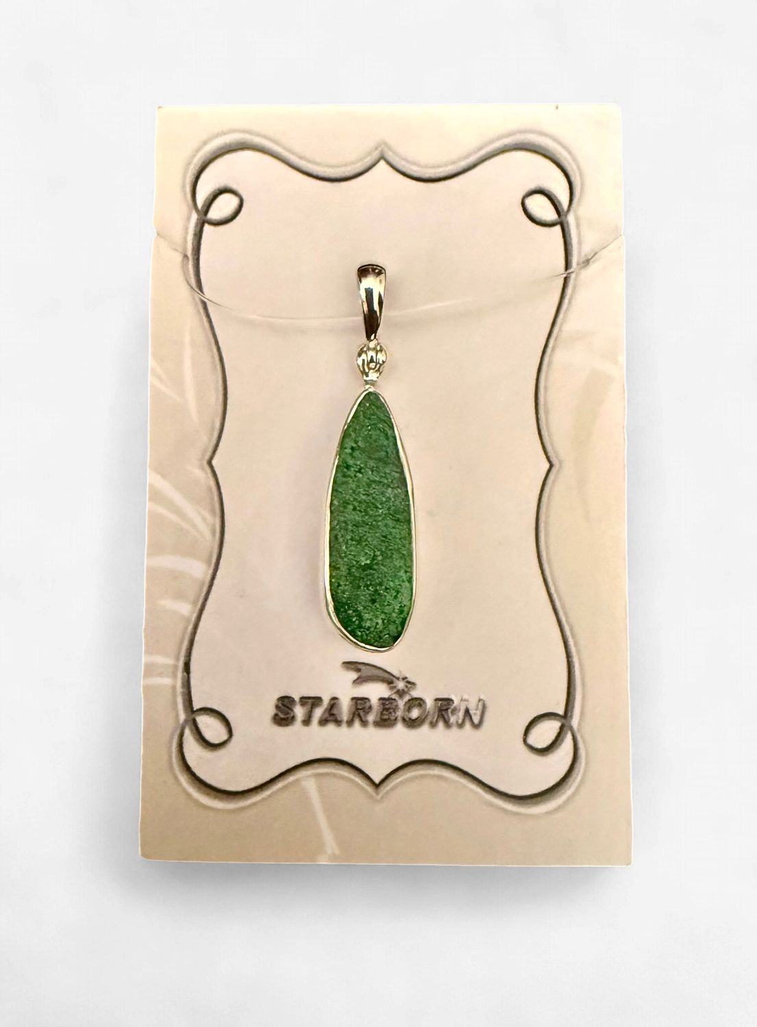 Uvarovite Druzy Pendant