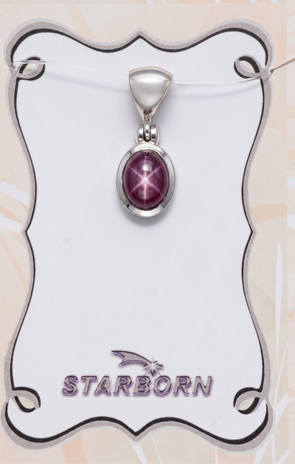 Star Ruby Pendant Small