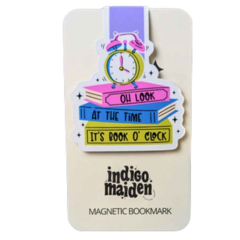Book O' Clock Magnetic Bookmark