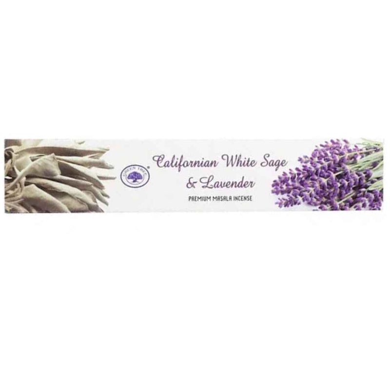California White Sage &amp; Lavender Incense Sticks