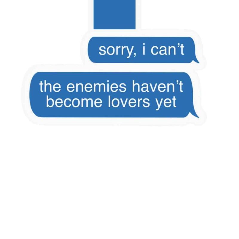 Enemies to Lovers Magnetic Bookmark