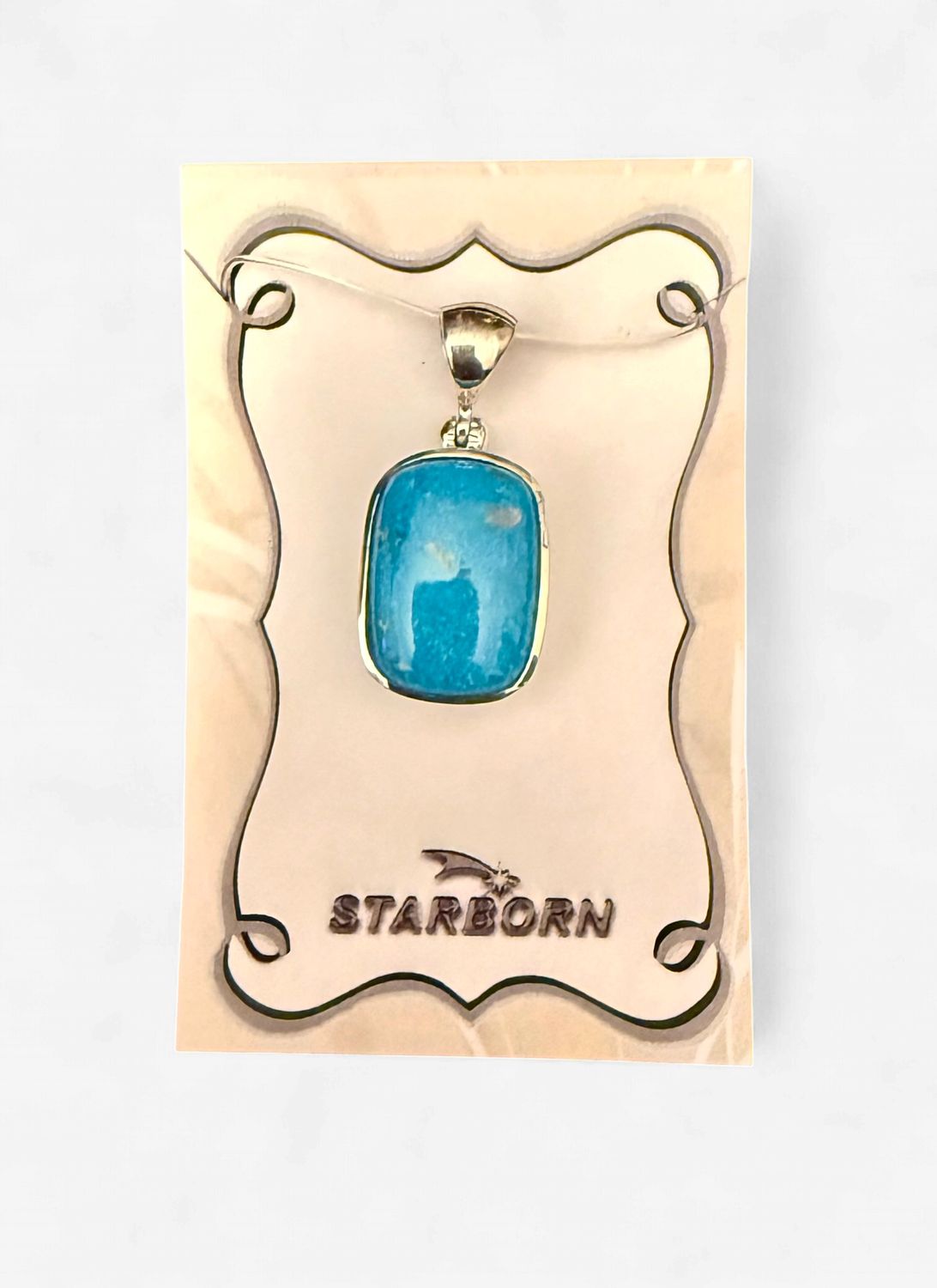 Nacozari Turquoise Sterling Pendant