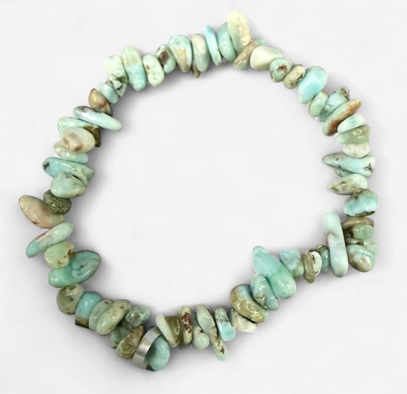 Larimar Chip Bracelet