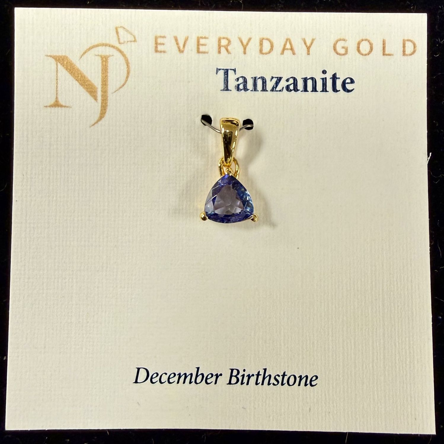 Tanzanite Everyday Gold Pendant