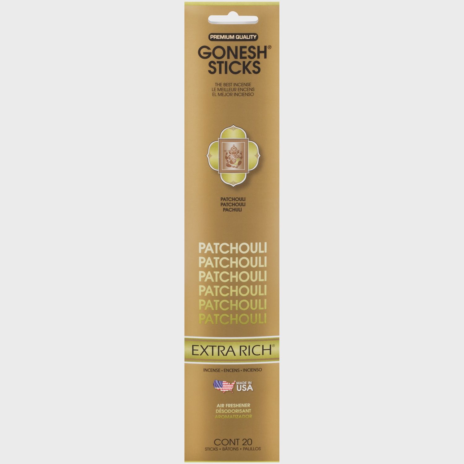 Gonesh Patchouli Incense