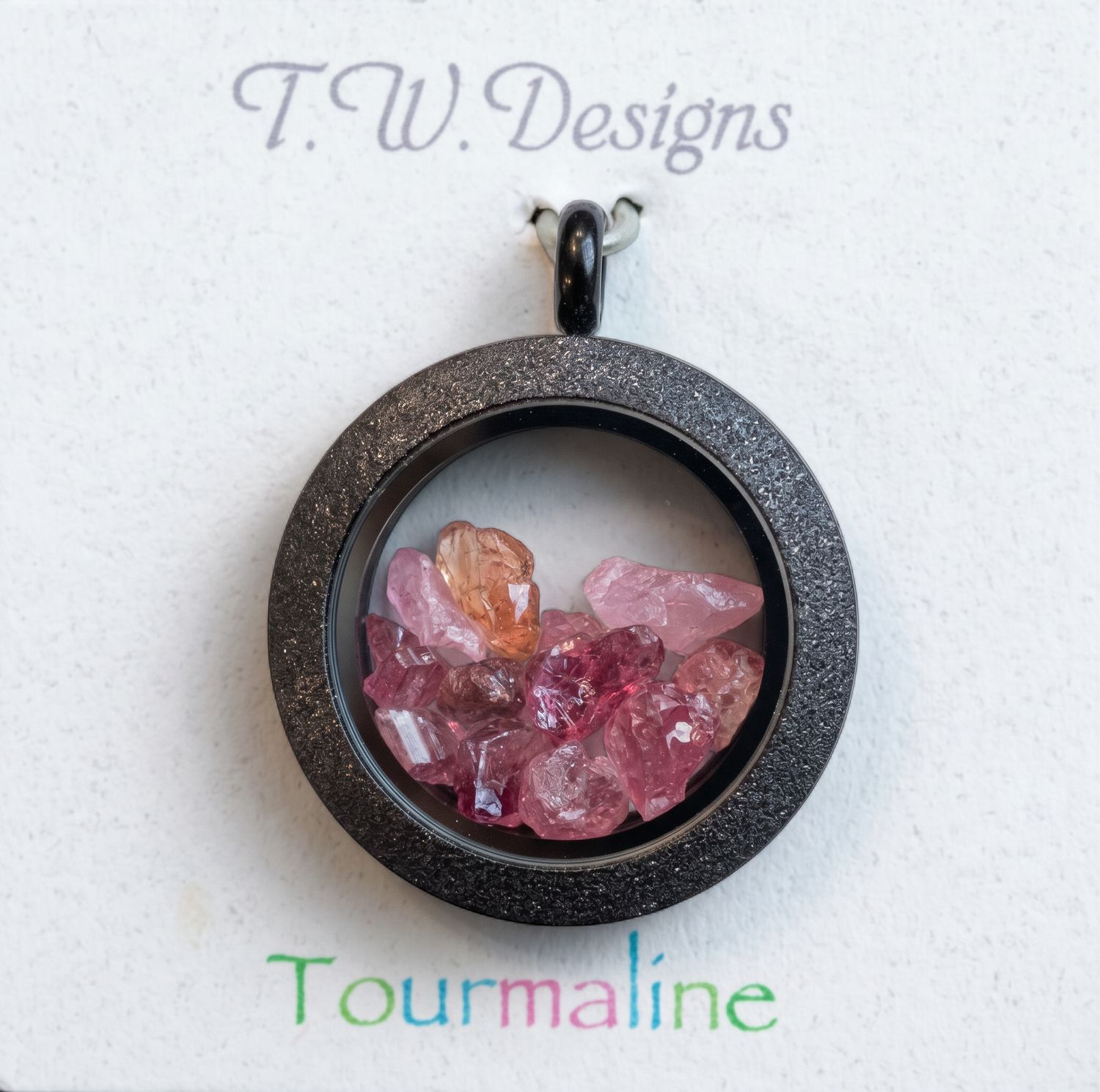 Tourmaline Locket Pendant