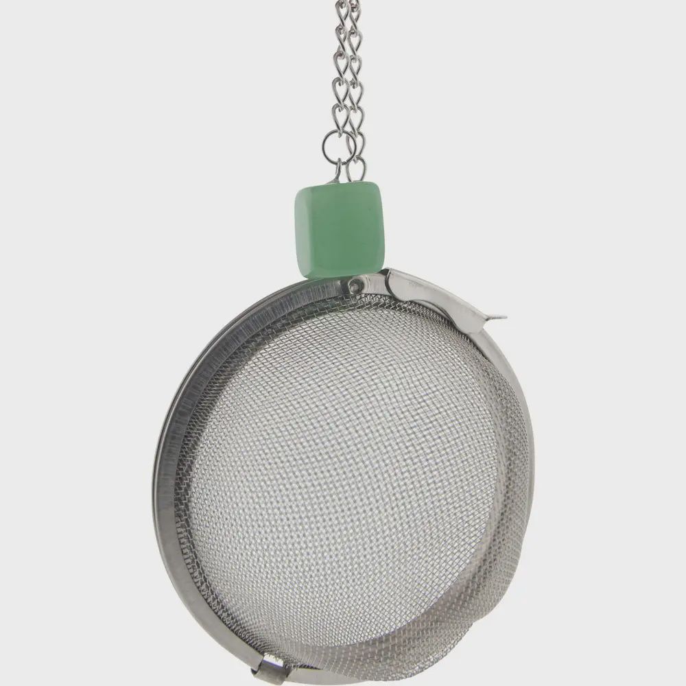 8" Green Aventurine Tea Ball