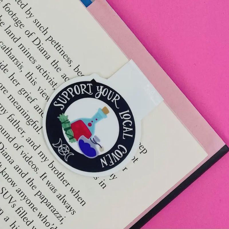 Support Your Local Coven Magnetic Bookmark