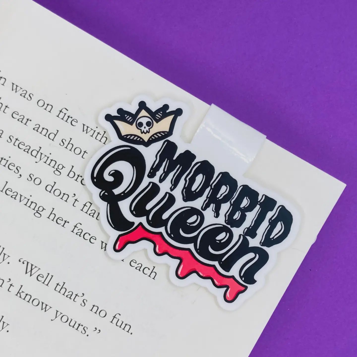 Morbid Queen Magnetic Bookmark