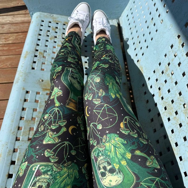 Halloween Women's Leggings, Pocket leggings