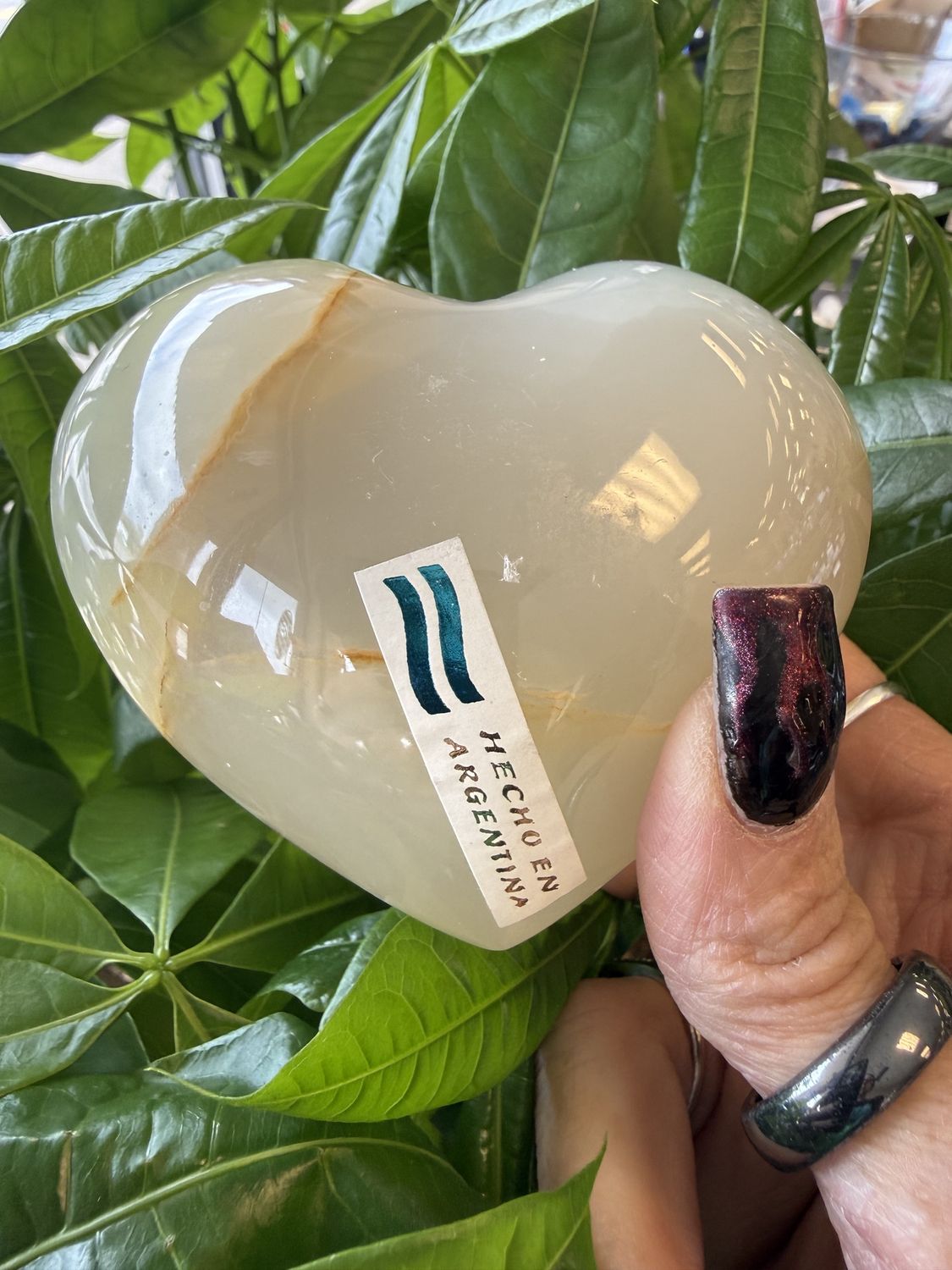 Argentina Calcite Heart