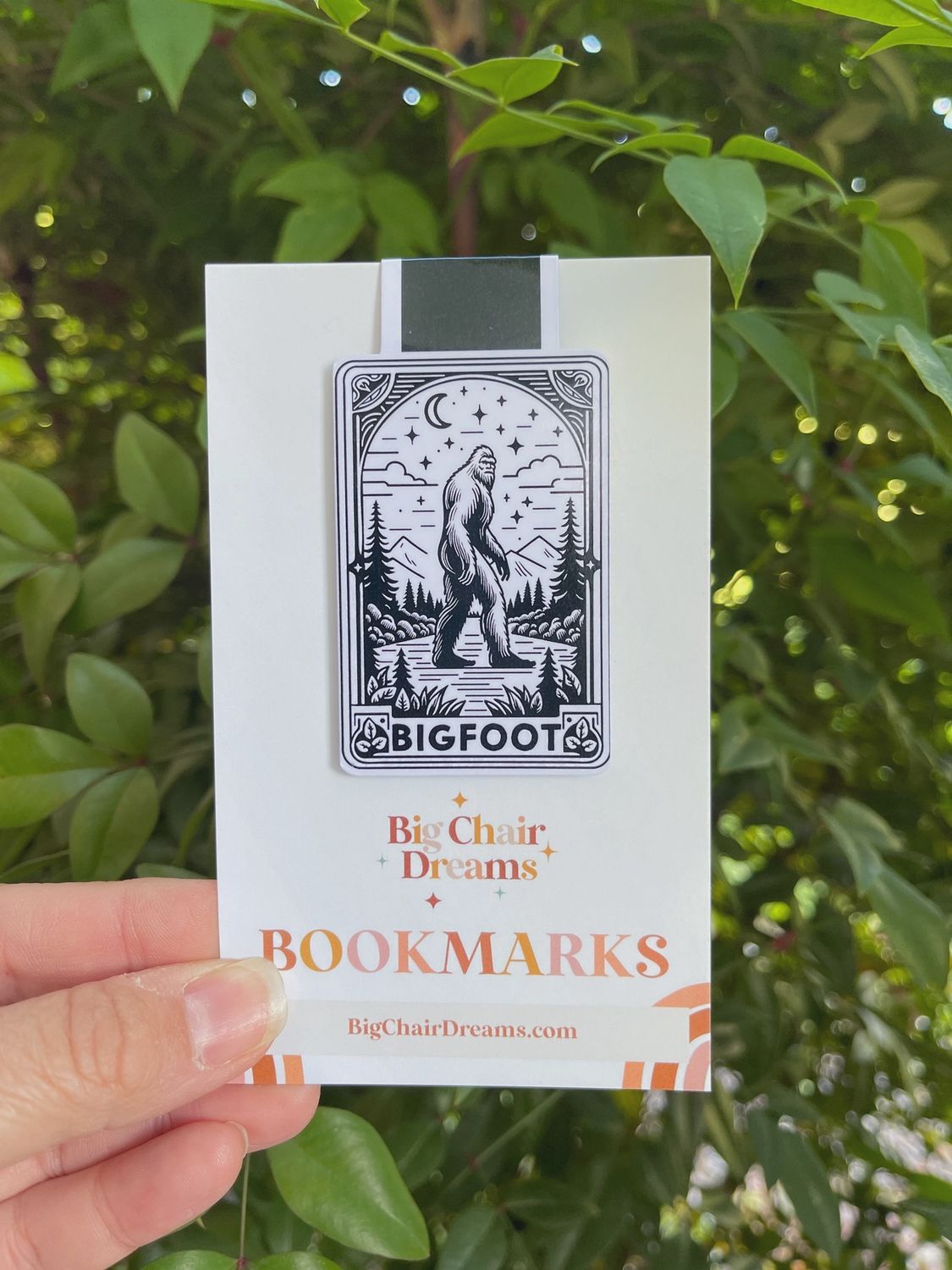 Bigfoot Magnetic Bookmark
