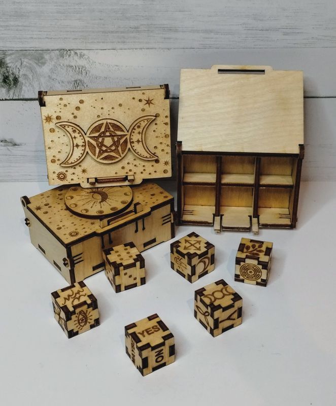 Divination Dice Goat Box Set