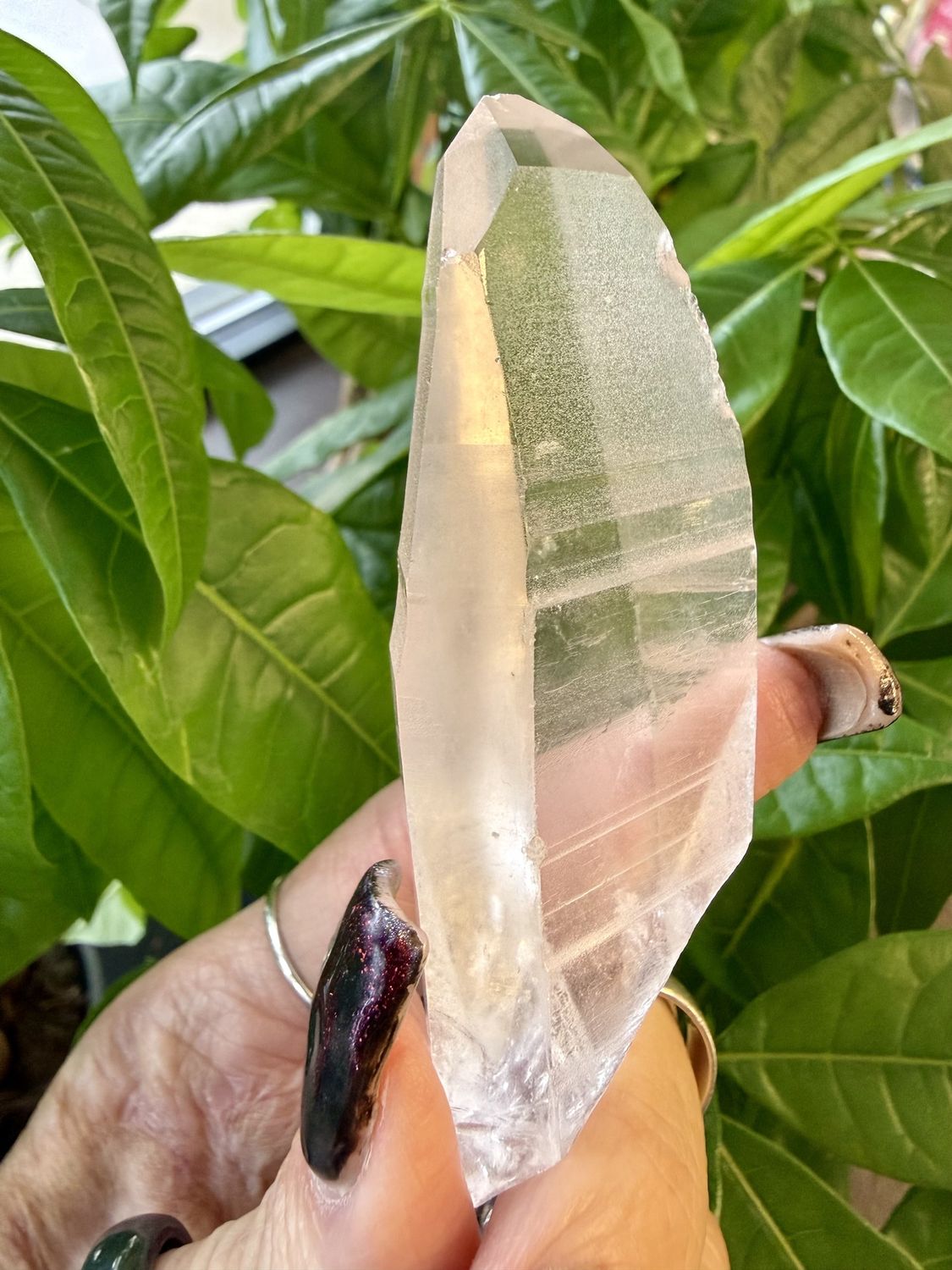 Double Time Link Pink Lithium Laser Quartz