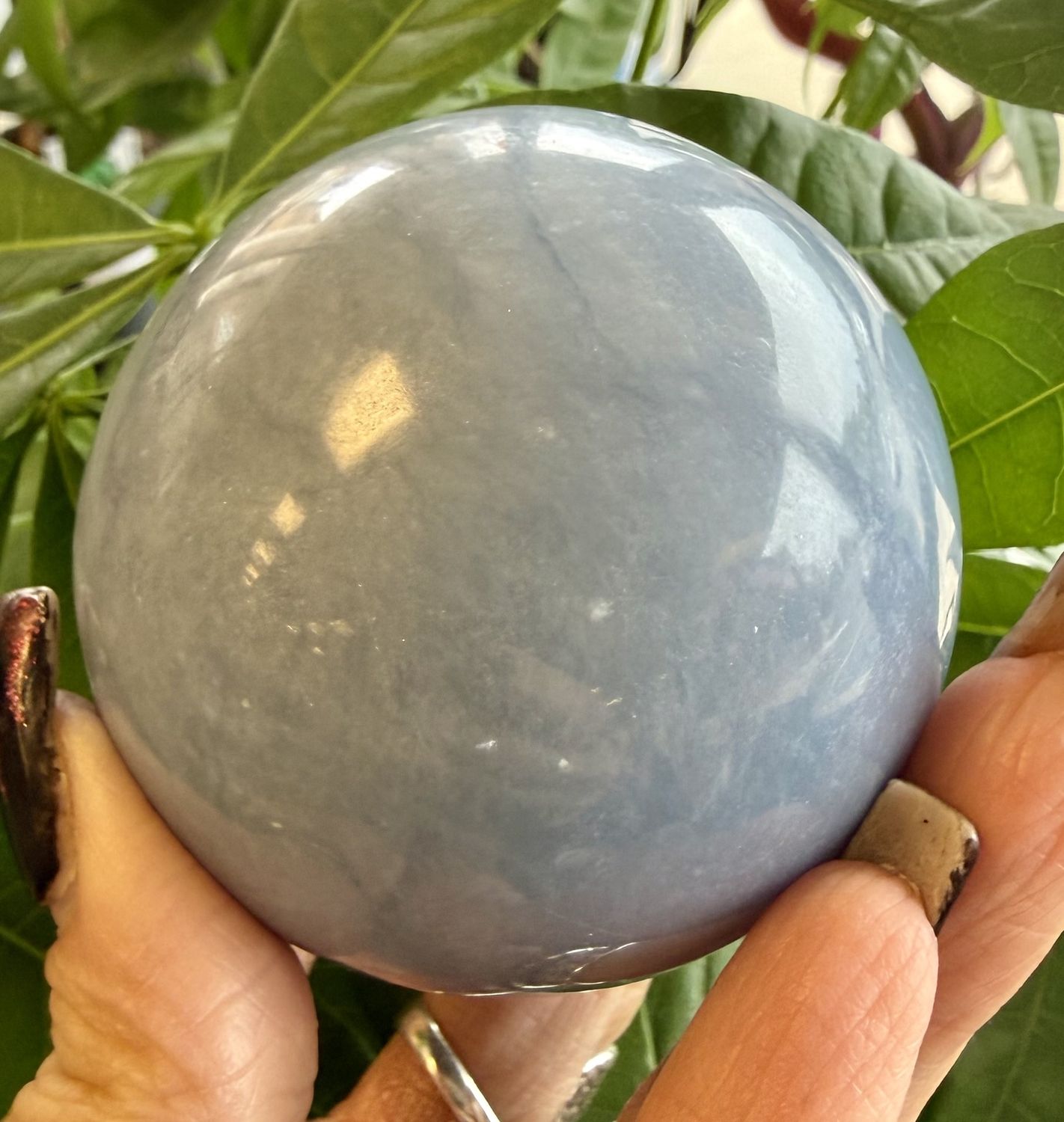 Angelite Sphere 2.5"