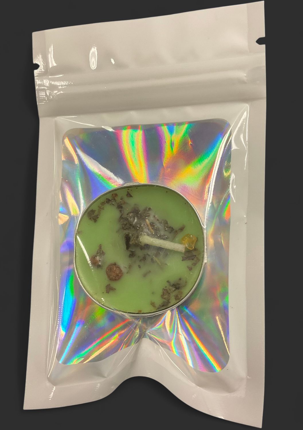Reiki Charged Prosperity Tea Light