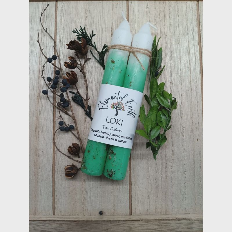 Loki Herbal Intention Candles
