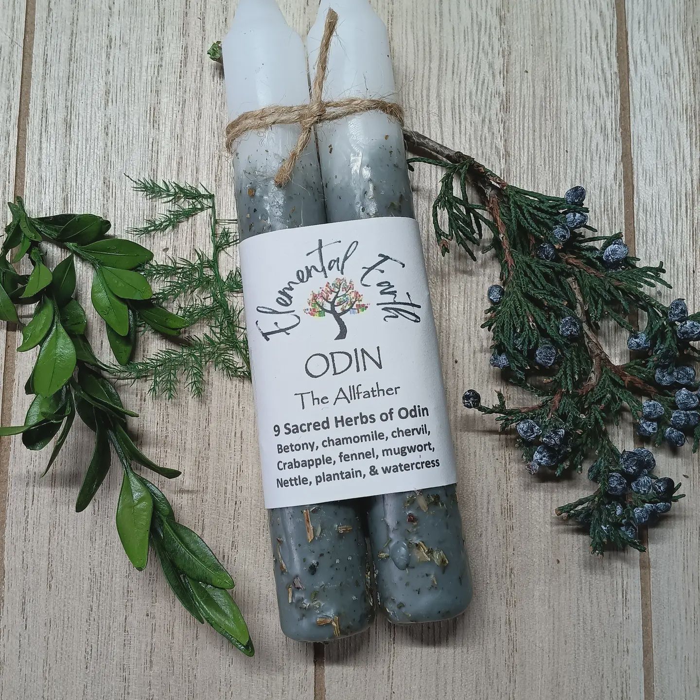 Odin Herbal Intention Candles