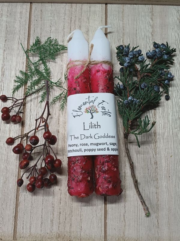 Lilith Herbal Intention Candles